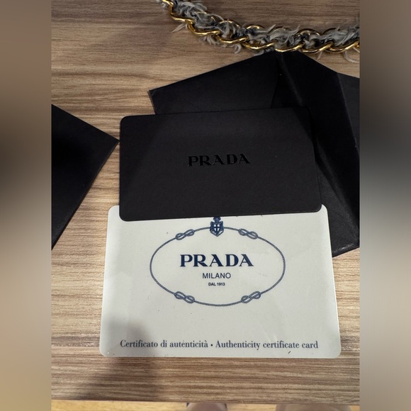 Prada Tela tweed handbag - Picture 6 of 11